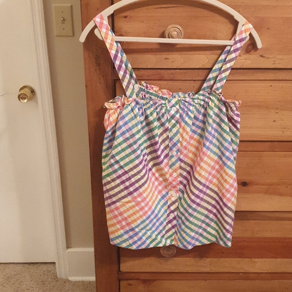 Womens summer thin strap top J Crew - Picture 2 of 3